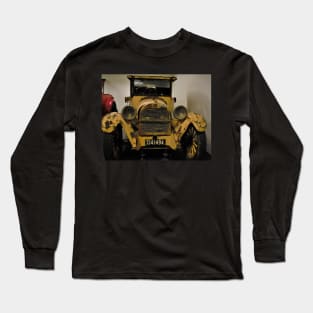 The yellow rusty vintage car Long Sleeve T-Shirt